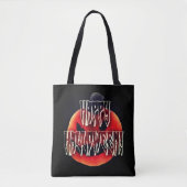 Tote Bag Citrouille Scare-Wht (Devant)