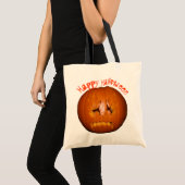 Tote Bag Citrouille, Tristes flammes (Devant (produit))