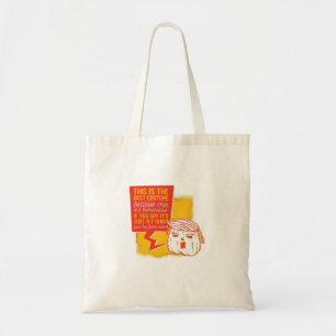 Tote Bag Citrouille Trumpkin Drôle Citation d'Halloween