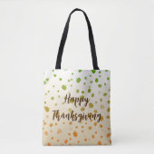 Tote Bag Citrouilles de Thanksgiving (Devant)