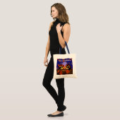 Tote Bag Citrouilles d'Halloween (Devant (modèle))