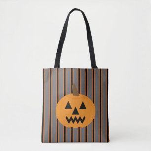 Tote Bag Citrouilles d'Halloween amusants et fantaisistes