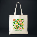 Tote Bag Citrus Celebration sur mesure Épicerie Farmers Mar<br><div class="desc">Découvrez ce design super cool d'agrumes frais. Main tirée par moi pour vous ! Ajoutez votre propre texte en cliquant sur "personnaliser" et vous pouvez également modifier la couleur et la police. Et assurez-vous de vérifier dans mon magasin pour plus de produits et de modèles, plus des articles correspondants comme...</div>