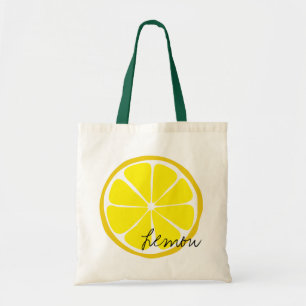 Tote Bag Citrus citron d'été Fourre-tout