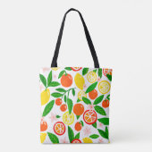Tote Bag Citrus Fête Fruits Épicerie Agritouristes Marché (Dos)