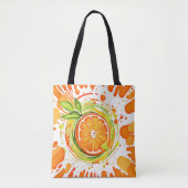 Tote Bag Citrus Splash de Joie (Devant)