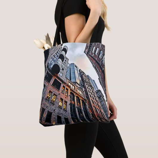 Tote Bag City Brick Majesty (De près)