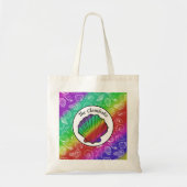 Tote Bag Clambake Arc-en-ciel Clam Motif de mollusques un c (Devant)