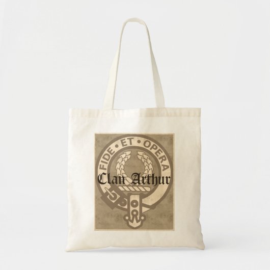 Tote Bag Clan Arthur Antique (Devant)