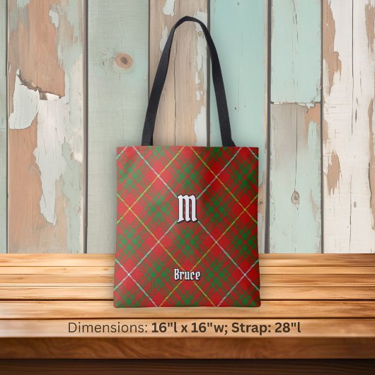 Tote Bag Clan Bruce Tartan
