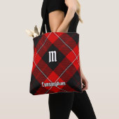 Tote Bag Clan Cunningham Tartan (De près)
