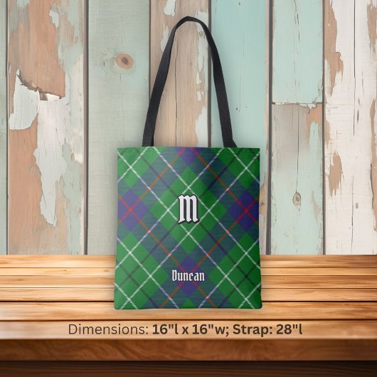 Tote Bag Clan Duncan Tartan