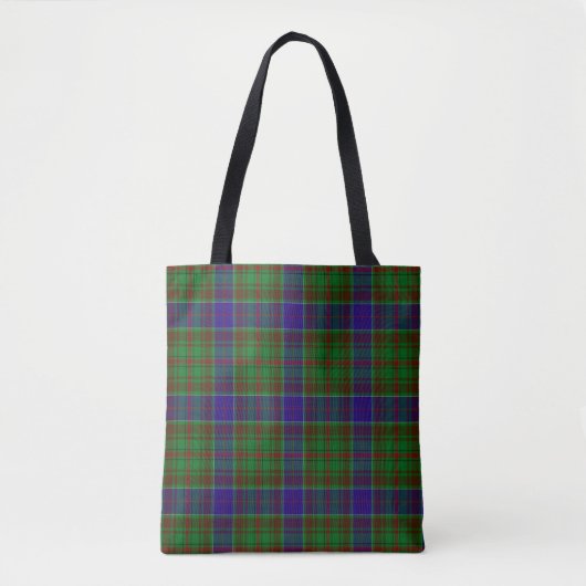 Tote Bag Clan écossais Adam Tartan Plaid (Devant)