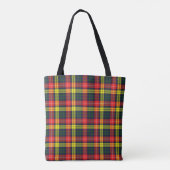 Tote Bag Clan écossais Buchanan moderne Tartan Plaid (Dos)