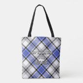 Tote Bag Clan Hannay Tartan (Dos)
