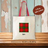 Tote Bag Clan Kerr Tartan