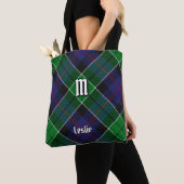 Tote Bag Clan Leslie Chasse Tartan (De près)