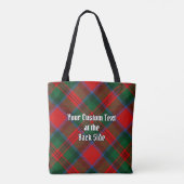 Tote Bag Clan MacDuff Tartan (Dos)