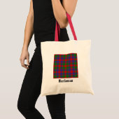 Tote Bag Clan MacGowan Tartan (Devant (produit))
