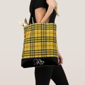 Tote Bag Clan MacLeod Plaid (De près)
