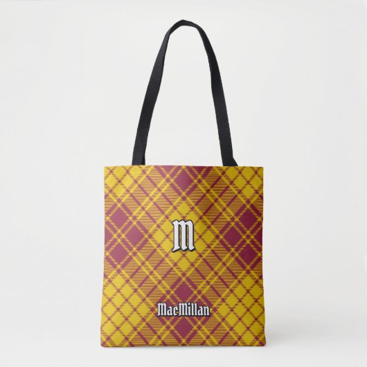 Tote Bag Clan MacMillan robe Tartan (Devant)