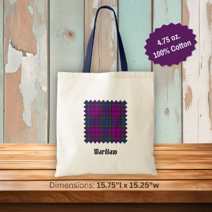 Tote Bag Clan Wardlaw Tartan