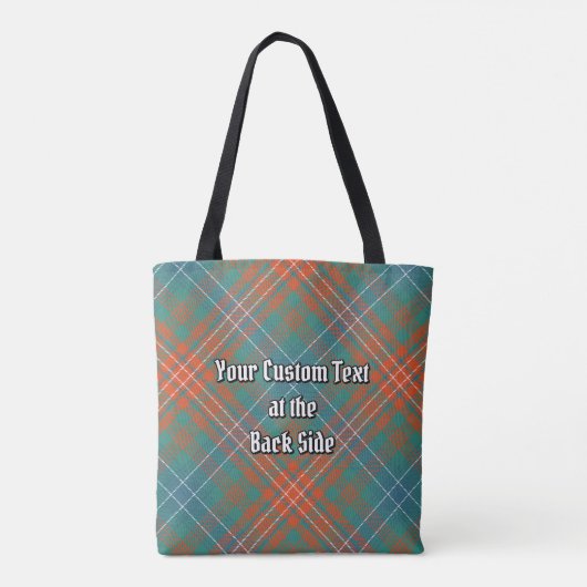 Tote Bag Clan Wilson Ancienne Tartan (Dos)