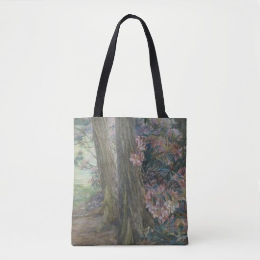 Tote Bag Clara Voortman Rhododendron Bush dans un jardin (Devant)