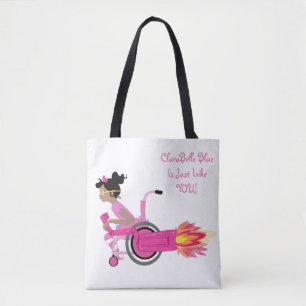 Tote Bag ClaraBelle Fourre-tout parfait bleu - BLANC