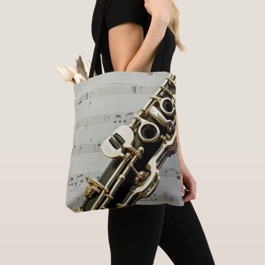 Tote Bag Clarinet (De près)