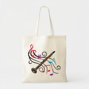Tote Bag Clarinet Avec Musique
