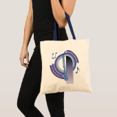Tote Bag Clarinette Alto Deco2 (Devant (produit))