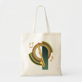 Tote Bag Clarinette basse Deco 1