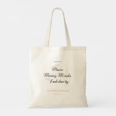Tote Bag Clarté des fleurs (Dos)