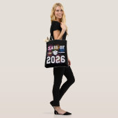 Tote Bag Class Of 2026 Senior Year (Sur le modèle)