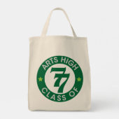 Tote Bag Classe Arts High School de 77 Logo (Dos)