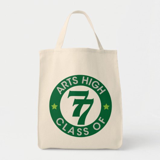 Tote Bag Classe Arts High School de 77 Logo (Devant)