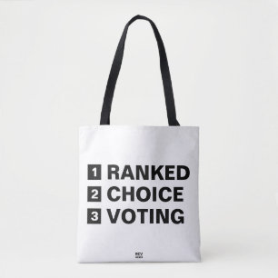 Tote Bag Classé Choix Vote 123