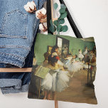 Tote Bag Classe Danse | Edgar Degas<br><div class="desc">The Dance Class (1874) de l'artiste français Edgar Degas. Une peinture d'art originale est une huile sur toile représentant un cours de danse dans une salle de répétition de l'ancien Opéra de Paris. Utilisez les outils de conception pour ajouter du texte personnalisé ou personnaliser l'image. Toutes les oeuvres d'art vintages...</div>