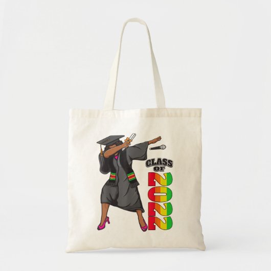 Tote Bag Classe de Dabbing de 2022 Décoration de Graduation (Devant)