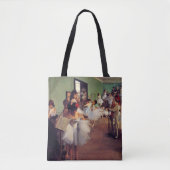 Tote Bag Classe de danse par Edgar Degas (Devant)