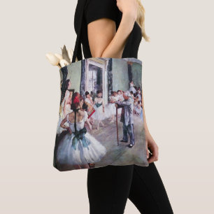 Tote Bag Classe de danse par Edgar Degas, Ballet Art Vintag