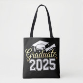 Tote Bag Classe De Diplôme De 2025 (Devant)