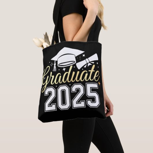 Tote Bag Classe De Diplôme De 2025 (De près)