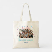 Tote Bag Classe d'école merci à l'équipe de cadeaux enseign (Dos)