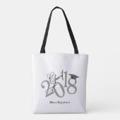 Tote Bag Classe géniale de l'obtention du diplôme 2019 (Dos)