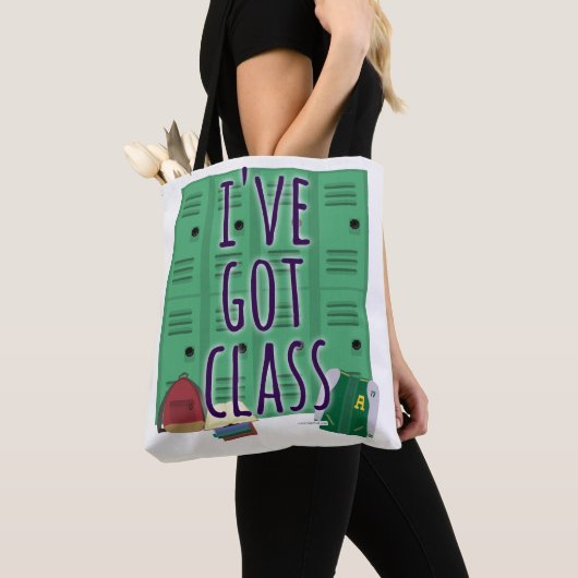 Tote Bag Classe littérale Conception de classe (De près)