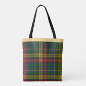 Tote Bag Classic Buchanan Tartan Plaid Fourre-tout (Dos)