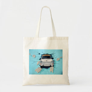 Tote Bag Classic Car Mural Vintage Car Art Classic Car Art