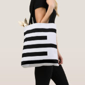 Tote Bag Classic noir et blanc (De près)